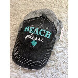 Katydid Beach Please trucker hat cap New Snapback Adjustable